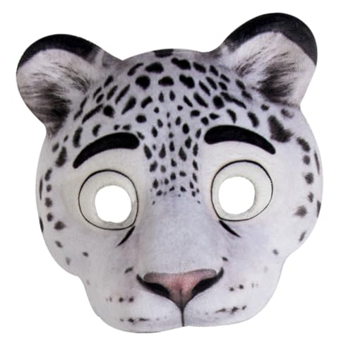 Holibanna Tiermaske: Dekorative Tiermaske Für Halloween – Schneeleoparden-cosplay-requisiten Für Cosplay-maskenpartys Und Geburtstagsfeiern Holibanna Tiermaske: Dekorative Tiermaske Für Halloween – Schneeleoparden-cosplay-requisiten Für Cosplay-maskenpartys Und Geburtstagsfeiern von Holibanna