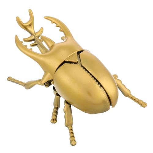 Holibanna Tierspielzeug Tier für Prank für Partys lustiges Lustiges Partyspielzeug realistisches insektenspielzeug künstliches Insekt Plastik Golden von Holibanna
