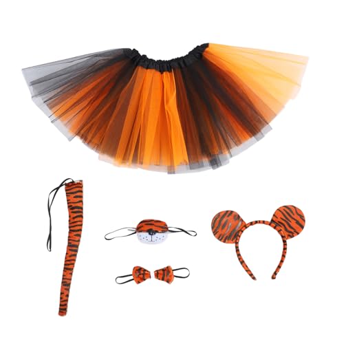 Holibanna Tiger Ohren Stirnband mit Schleife und Leichtes Halloween Tiger Kostüm Zubehör für Faschingskostüme und Cosplay Wiederverwendbar Niedliches Tierdesign für Party und Fotos Holibanna Tiger Ohren Stirnband mit Schleife und Leichtes Halloween Tiger Kostüm Zubehör für Faschingskostüme und Cosplay Wiederverwendbar Niedliches Tierdesign für Party und Fotos von Holibanna