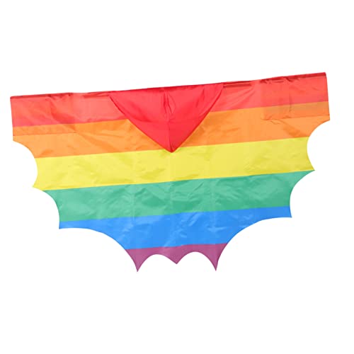 Holibanna Umhang verkleiden Ballettröckchen Kap Junggesellinnenabschied Schärpen Regenbogenfahnen Pride Poncho Kostümumhang jubelnder Flaggenumhang Pride-Party-Dekorationen Holibanna Umhang verkleiden Ballettröckchen Kap Junggesellinnenabschied Schärpen Regenbogenfahnen Pride Poncho Kostümumhang jubelnder Flaggenumhang Pride-Party-Dekorationen von Holibanna
