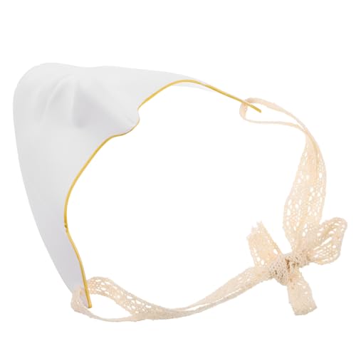 Holibanna Untere Gesichtsmaske Maskerade Halbe Gesichtsmaske Neuartige Maske Party Halbgesichtsmaske Cosplay-halbe Gesichtsmaske Maske Für Erwachsene Abschlussball Maske Plastik Weiß von Holibanna