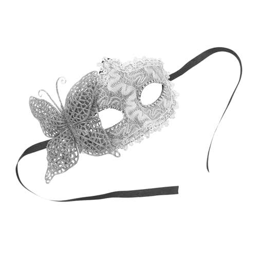 Holibanna Venezianische Halbmaske Spitze für Damen und Herren Verstellbare Cosplay Maske für Halloween Maskenball und Partys Komfortable und Langlebiges Design Holibanna Venezianische Halbmaske Spitze für Damen und Herren Verstellbare Cosplay Maske für Halloween Maskenball und Partys Komfortable und Langlebiges Design von Holibanna