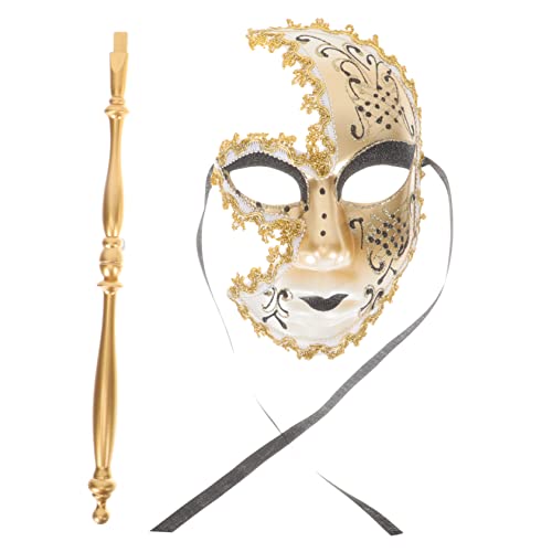 Holibanna Venezianische Maske halloween masken halloweenmaske halloween-masken party dekoration eyepatches Augenmaske zum Schlafen irisierend Bühnenauftrittsmaske Cosplay-Maske Plastik Black Holibanna Venezianische Maske halloween masken halloweenmaske halloween-masken party dekoration eyepatches Augenmaske zum Schlafen irisierend Bühnenauftrittsmaske Cosplay-Maske Plastik Black von Holibanna