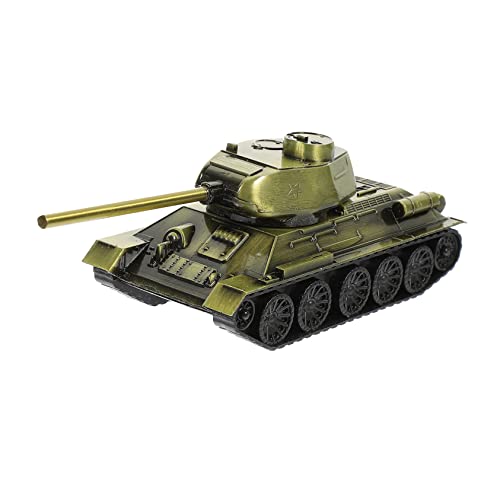 Holibanna Simulation Metal Tank Modell Retro Desktop Tank Ornament Aus Hochwertiger Legierung Für Sammler Und Tankliebhaber Zur Dekoration Von Büros Cafés Und Mehr von Holibanna