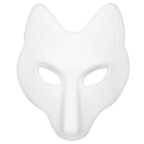 Holibanna Leere Fox Aus Für DIY Handbemalte Japanische Stil Für Halloween Kostüme Cosplay Und Maskeradenveranstaltungen von Holibanna