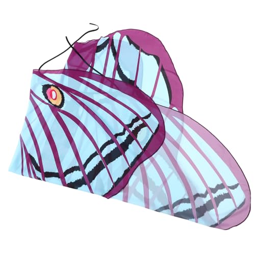 Holibanna Wirbelnder Schmetterlingsschal Dekoratives Tanzset Kleid Schmetterling Halloween Feenflügel Schwarze Frauen Schmetterlinge Festival Ausgefallene Liebe von Holibanna