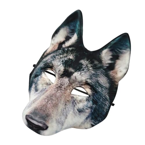 Holibanna Wolfsmaske Bärenmaske Werwolf-maske Tier-cosplay-masken 3d-tiermaske Tanztiermaske Dschungeltiermasken Therianischer Maskenwolf Abschlussball Maske Wolf Kostüm Maske Eva Grey Holibanna Wolfsmaske Bärenmaske Werwolf-maske Tier-cosplay-masken 3d-tiermaske Tanztiermaske Dschungeltiermasken Therianischer Maskenwolf Abschlussball Maske Wolf Kostüm Maske Eva Grey von Holibanna