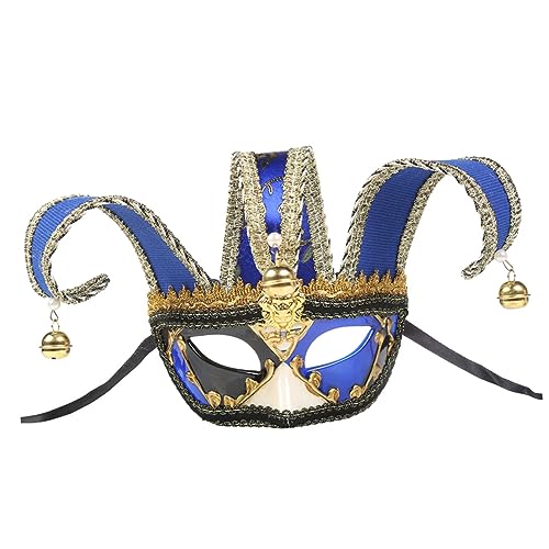 Holibanna venezianische maskenmänner Maskerade- Masken für M?nner Halbgesichts-Maskerade-Maske halloween masken halloweenmaske kleidung ausgefallene Ballmaske karnevalskostüm maske bilden von Holibanna