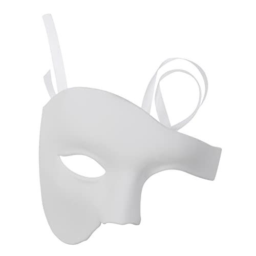 Holibanna Solide Halbgesichtsmaske Kostüm 1 Stück Vintage-maskenmaske für Halloween-partys Holibanna Solide Halbgesichtsmaske Kostüm 1 Stück Vintage-maskenmaske für Halloween-partys von Holibanna