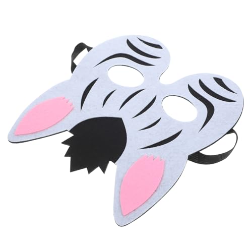 Holibanna Zebra Maske Für Junge Mädchen Niedliche Tiermaske Aus Filz Für Halloween Kostümparty Und Cosplay Sicher Bequem Und Leicht Zu Tragen Bringt Freude Für Jungen Und Mädchen von Holibanna