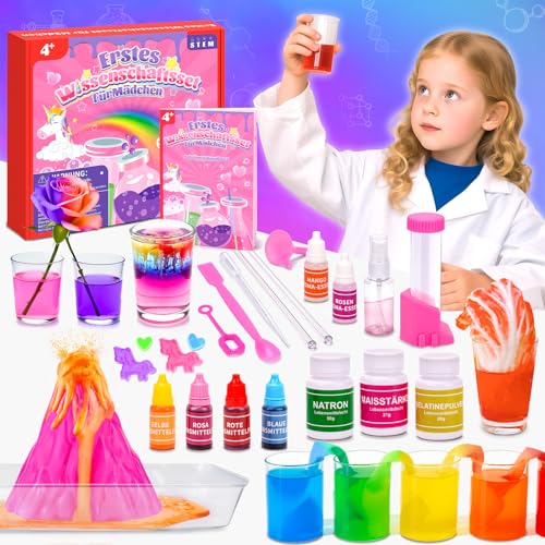 Experimente für Kinder ab 6 8 5 10 7 4 9, Geschenk Mädchen 9 7 8 6 10 5 Jahre STEM Spielzeug 200+ Kinderspielzeug Mit Vulkan Maske Parfüm Selber Machen Set für Chemie Kinderspiele ab 4-12 Jahre Experimente für Kinder ab 6 8 5 10 7 4 9, Geschenk Mädchen 9 7 8 6 10 5 Jahre STEM Spielzeug 200+ Kinderspielzeug Mit Vulkan Maske Parfüm Selber Machen Set für Chemie Kinderspiele ab 4-12 Jahre von Hollivi