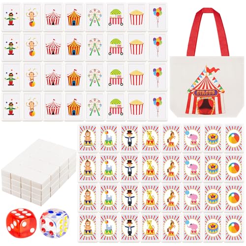 Hollowfly Mahjong-Block-Set mit 65 Plättchen aus Kunststoff, 30 mm, mit Aufbewahrungstaschen, Mahjong-Push-Fliesenspiel-Muster, kein Basteln erforderlich, für Freunde, Familie, Spielabend Hollowfly Mahjong-Block-Set mit 65 Plättchen aus Kunststoff, 30 mm, mit Aufbewahrungstaschen, Mahjong-Push-Fliesenspiel-Muster, kein Basteln erforderlich, für Freunde, Familie, Spielabend von Hollowfly