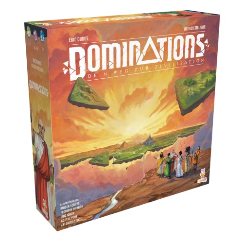 Holy Grail Games | Dominations | Expertenspiel | Strategiespiel | 2-4 Spieler | Ab 13+ Jahren | 90+ Minuten | Deutsch von Holy Grail Games