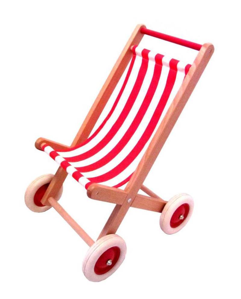 Puppenbuggy Maya aus Holz von Holz-Wenzel