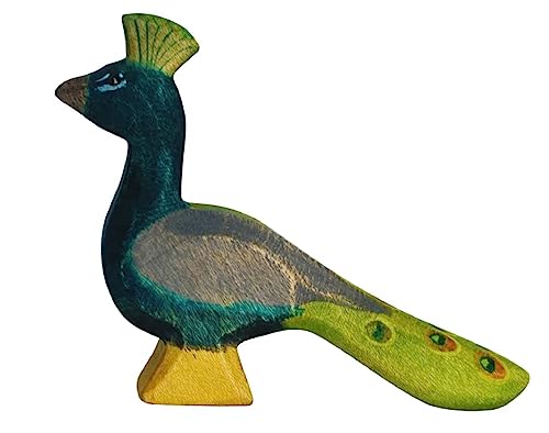 HolzWald - 2429 - Vögel, Pfau, Holz, Handarbeit, 9,3cm x 12,1cm x 2,2cm HolzWald - 2429 - Vögel, Pfau, Holz, Handarbeit, 9,3cm x 12,1cm x 2,2cm von HolzWald