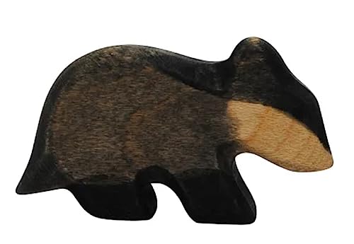 HolzWald - 3556 - Wald und Wiese, Dachs, Holz, Handarbeit, 4,6cm x 8,1cm x 2,2cm HolzWald - 3556 - Wald und Wiese, Dachs, Holz, Handarbeit, 4,6cm x 8,1cm x 2,2cm von HolzWald