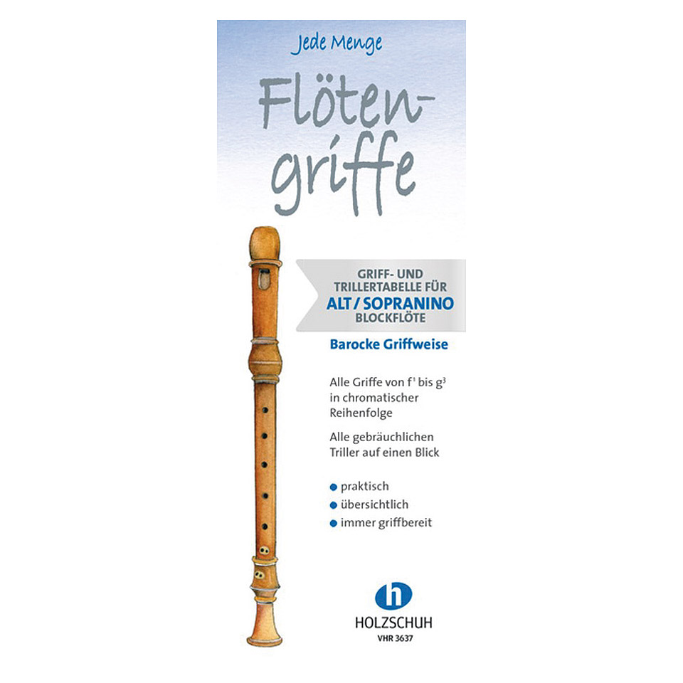 Holzschuh Jede Menge Flötengriffe : für Altblockflöte (Sop Lehrbuch Holzschuh Jede Menge Flötengriffe : für Altblockflöte (Sop Lehrbuch von Holzschuh