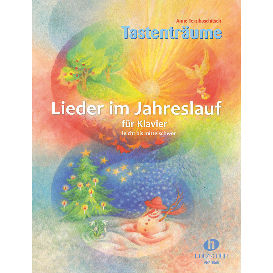 Holzschuh Tastenträume Lieder im Jahreslauf Notenbuch von Holzschuh