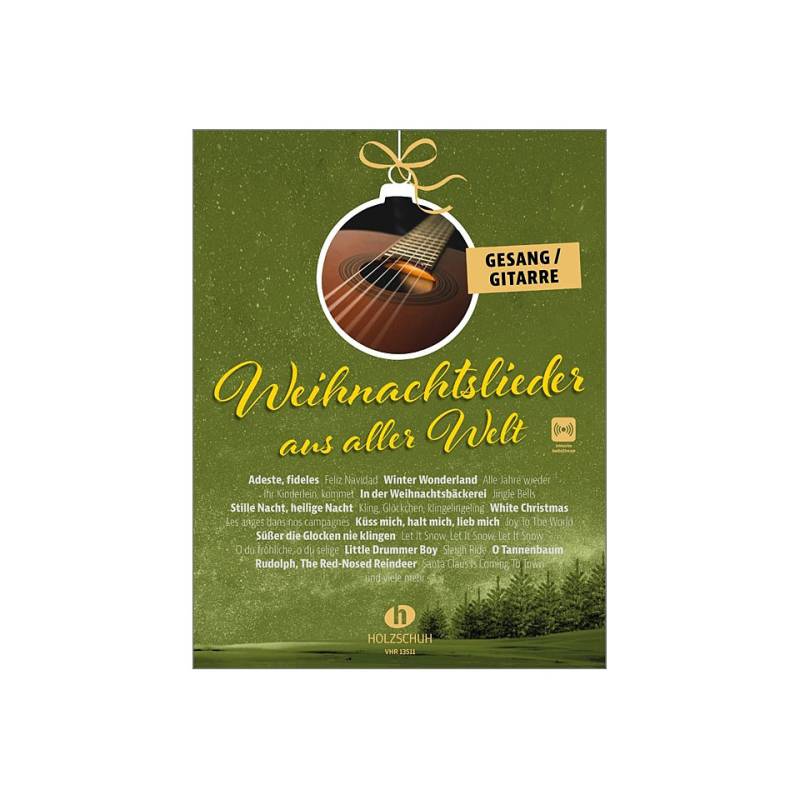 Holzschuh Weihnachtslieder aus aller Welt - Gesang/Gitarre Notenbuch von Holzschuh