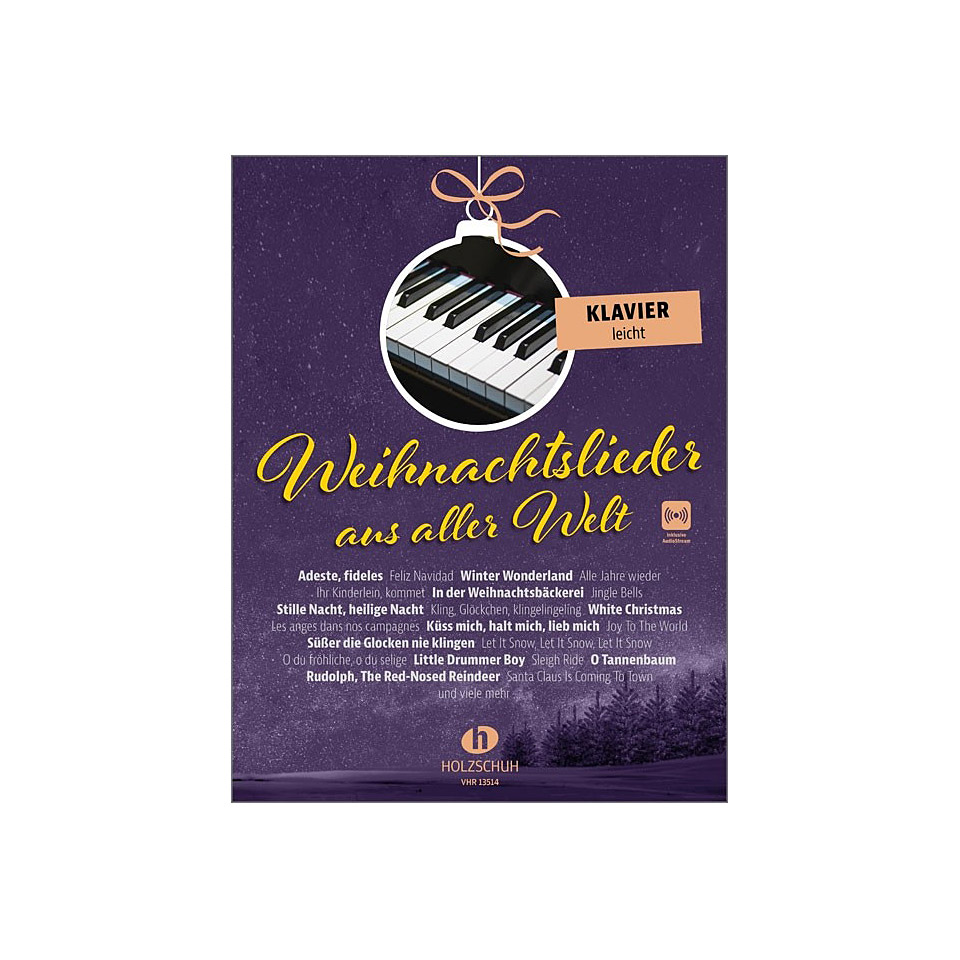 Holzschuh Weihnachtslieder aus aller Welt - Klavier leicht Notenbuch Holzschuh Weihnachtslieder aus aller Welt - Klavier leicht Notenbuch von Holzschuh