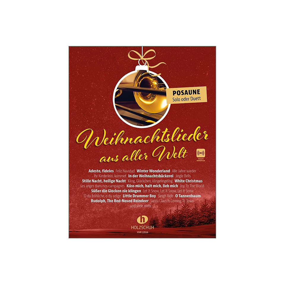Holzschuh Weihnachtslieder aus aller Welt - Posaune Notenbuch Holzschuh Weihnachtslieder aus aller Welt - Posaune Notenbuch von Holzschuh