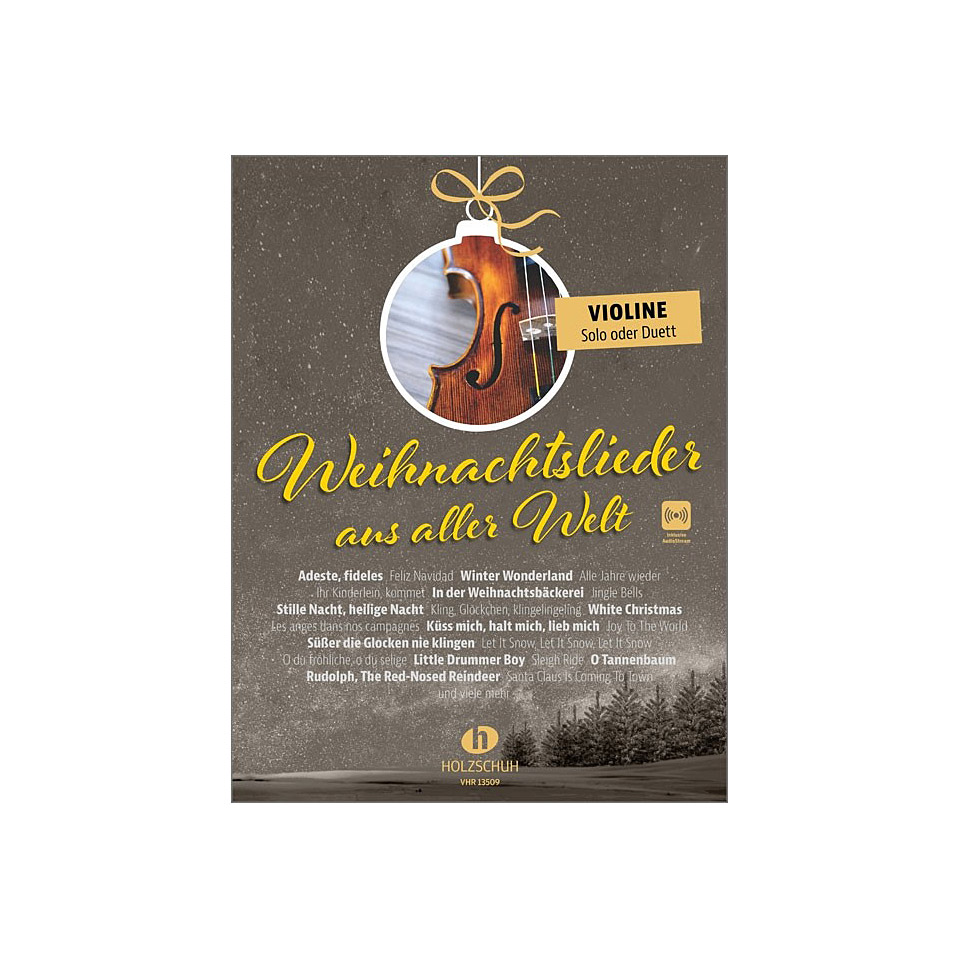 Holzschuh Weihnachtslieder aus aller Welt - Violine Notenbuch Holzschuh Weihnachtslieder aus aller Welt - Violine Notenbuch von Holzschuh