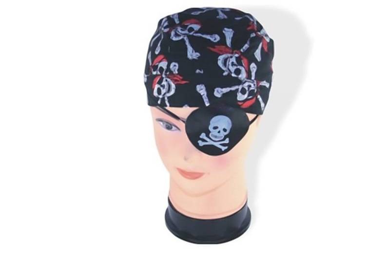 Augenklappe mit Totenkopf von Holzspielerei