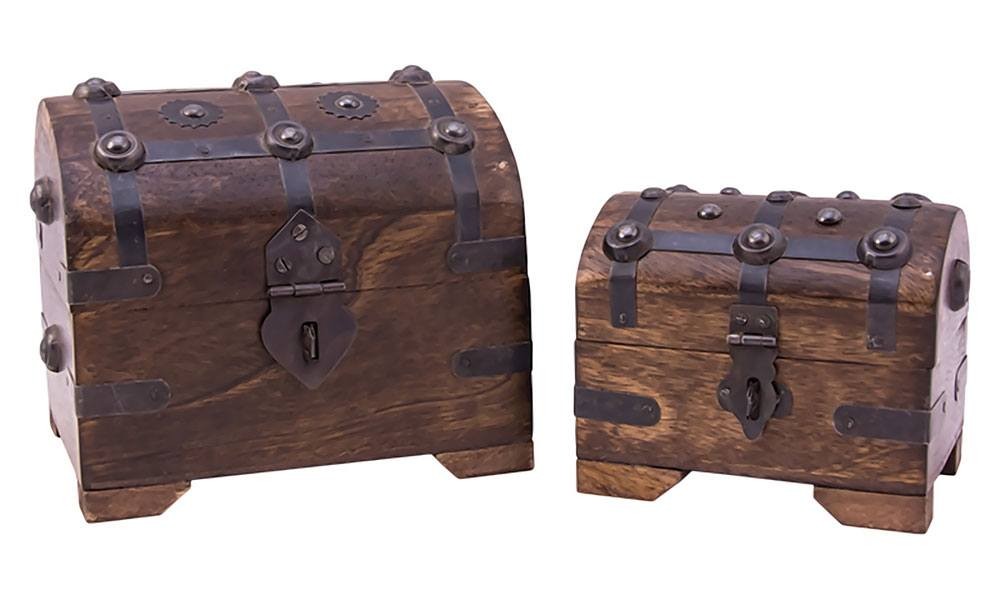 Bauernkasse rustikal, 2er-Set Bauernkasse rustikal, 2er-Set von Holzspielerei
