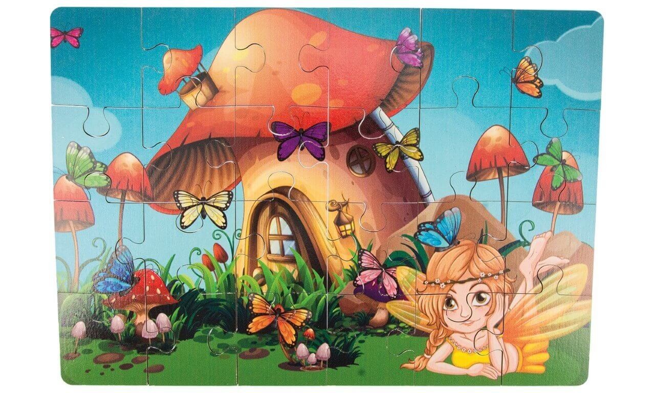 Holz-Puzzle Elfe, 24 Teile Holz-Puzzle Elfe, 24 Teile von Holzspielerei