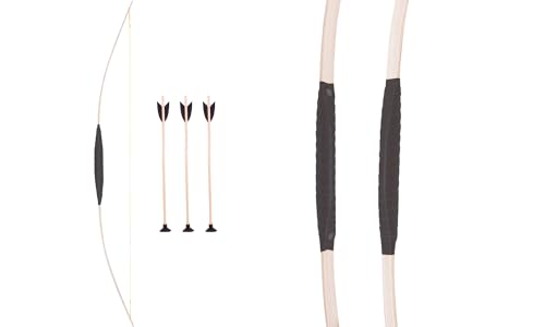 Kinder-Bogen Set 120 cm inkl. 3 Pfeile mit Saugnapf von Holzspielerei