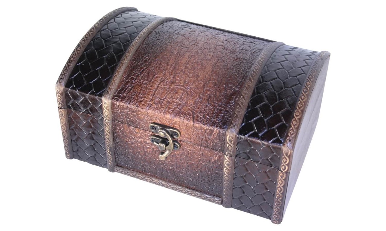 Holztruhe Lederoptik 2er-Set Holztruhe Lederoptik 2er-Set von Holzspielerei