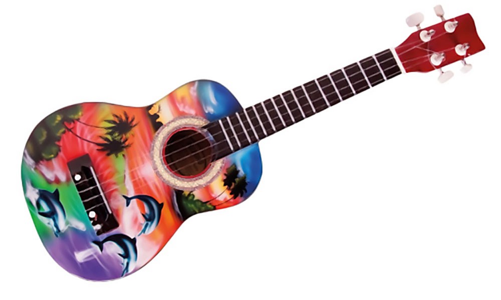 Kindergitarre Hawaii, Länge ca 57 cm Kindergitarre Hawaii, Länge ca 57 cm von Holzspielerei