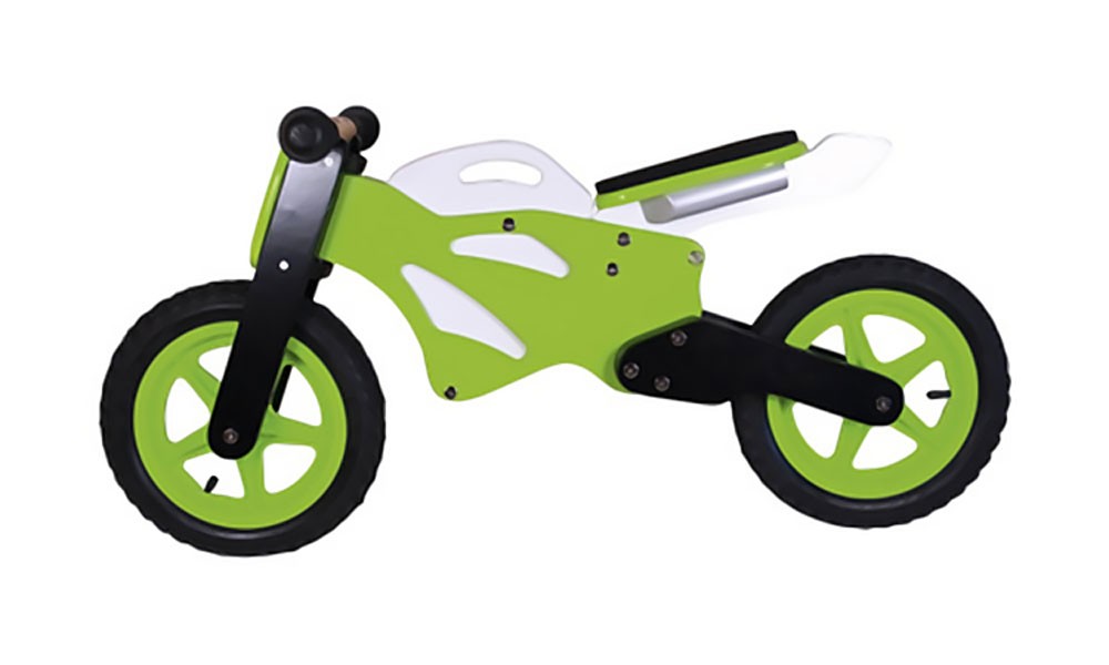 Lauflernrad Superbike, grün Lauflernrad Superbike, grün von Holzspielerei