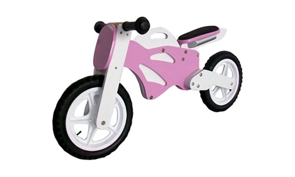 Lauflernrad Superbike, pink von Holzspielerei