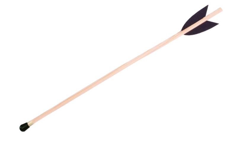 Pfeil mit Pfropfen, 33 cm, 1 Stück von Holzspielerei