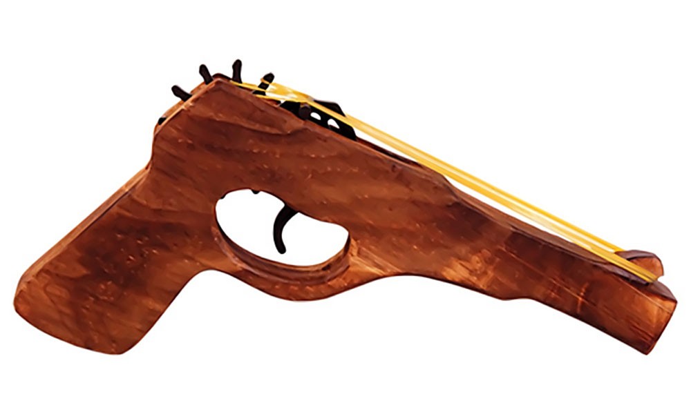 Piratenpistole mit Mehrfachabzug - Spielzeugpistole Piratenpistole mit Mehrfachabzug - Spielzeugpistole von Holzspielerei