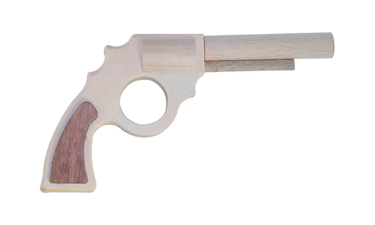 Pistole Little Joe - Spielzeugpistole von Holzspielerei