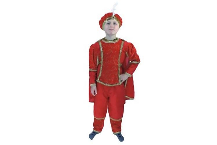 Prinzenkostüm, Kostüm für Kinder Grösse 140 von Holzspielerei