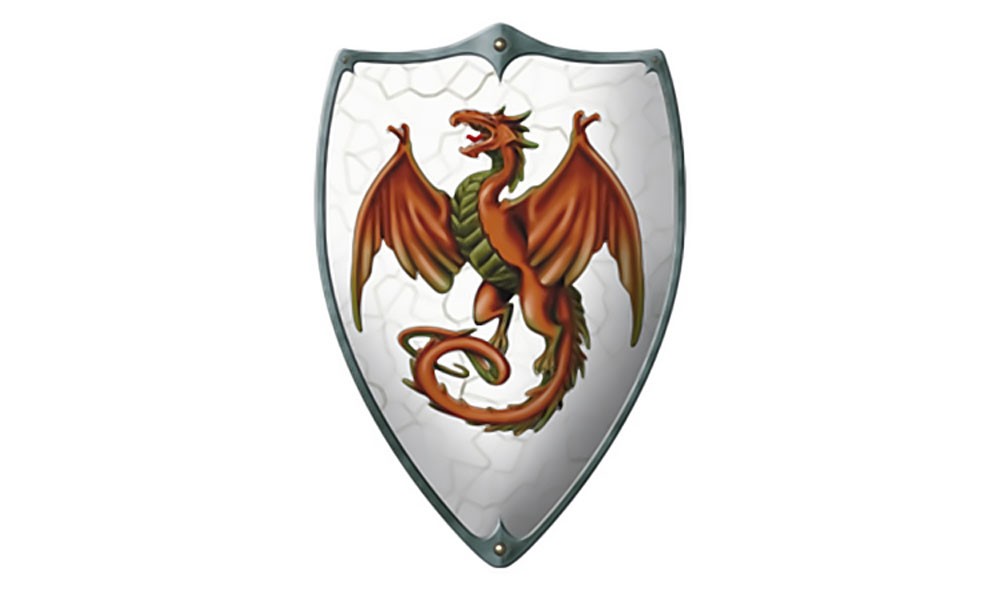 Ritterschild Drache Ritterschild Drache von Holzspielerei