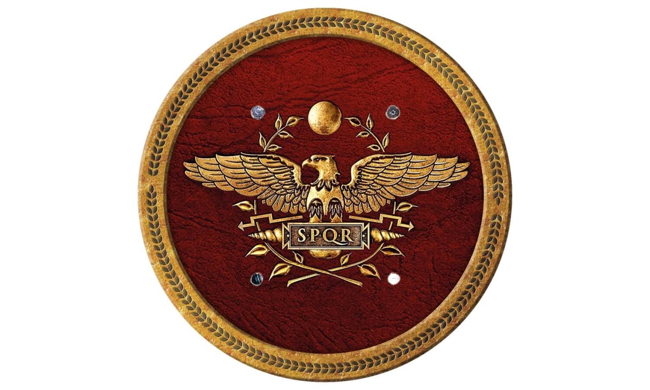 Römerschild SPQR von Holzspielerei