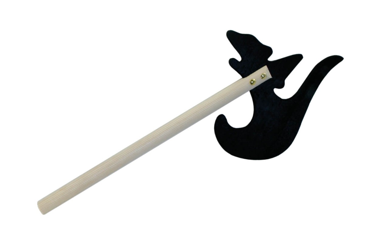 Spielzeug-Streitaxt schwarz für kleine Ritter Spielzeug-Streitaxt schwarz für kleine Ritter von Holzspielerei