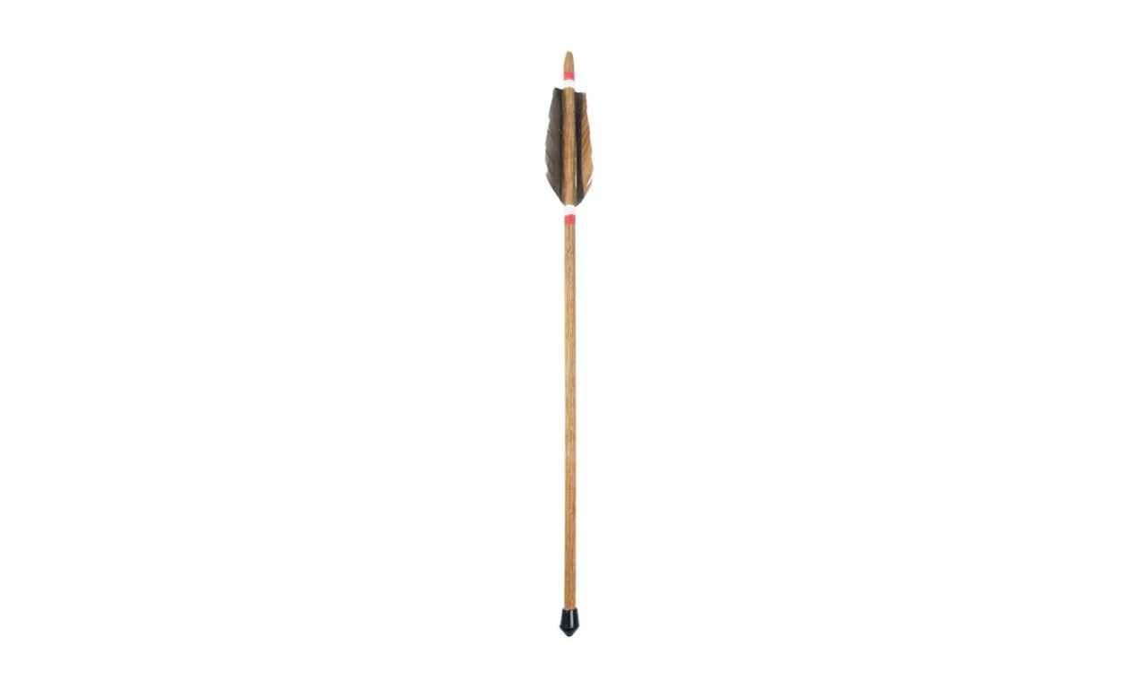 Sportpfeil im Indianer-Design, mit Pfropfen, 40cm lang, 1 Stück Sportpfeil im Indianer-Design, mit Pfropfen, 40cm lang, 1 Stück von Holzspielerei