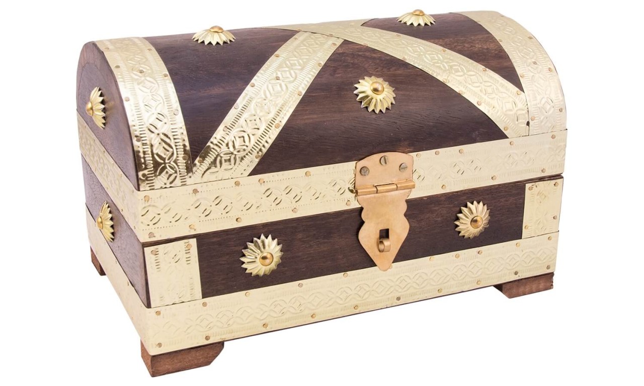 Truhe Piratenkönig mittel Truhe Piratenkönig mittel von Holzspielerei