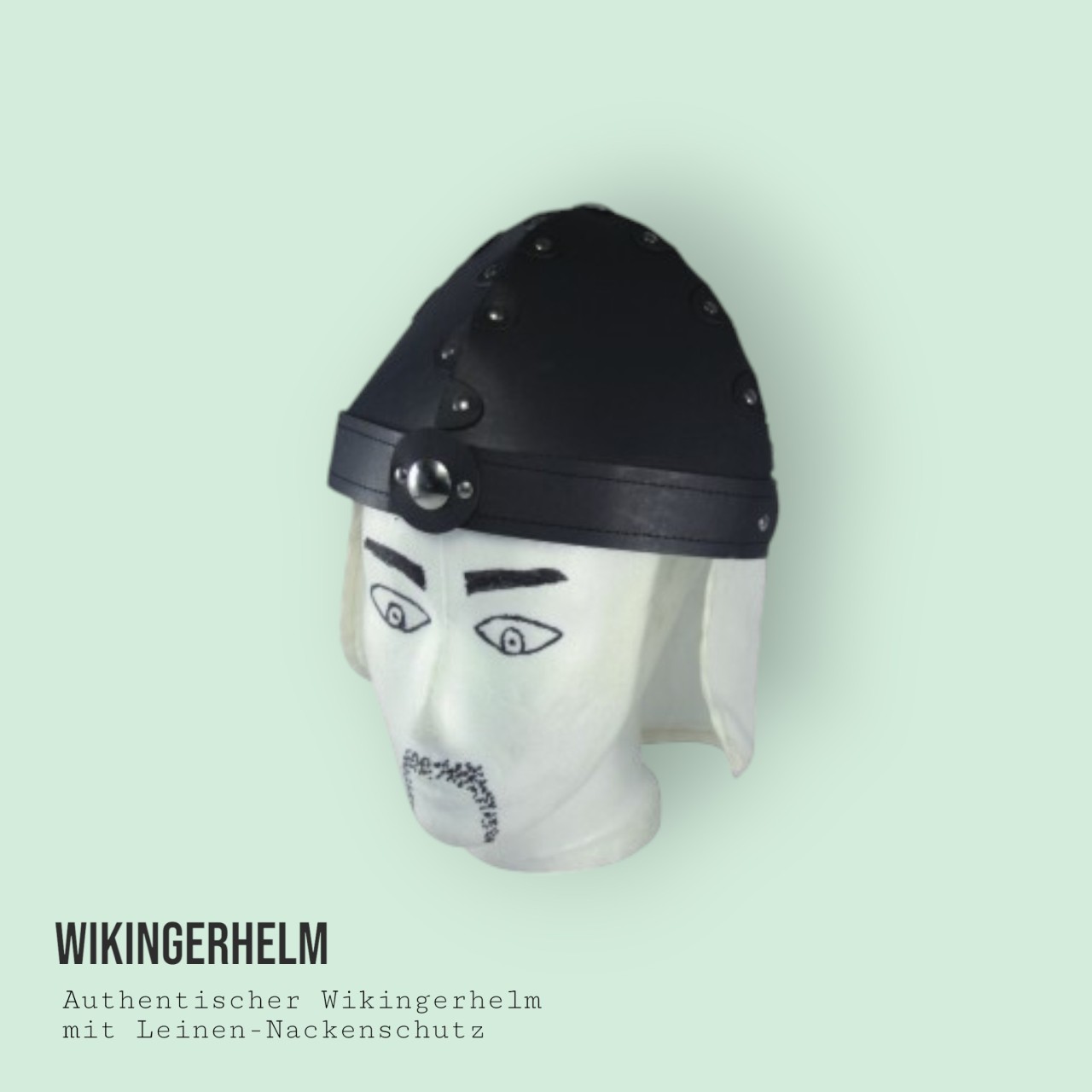 Wikingerhelm schwarz klein Wikingerhelm schwarz klein von Holzspielerei