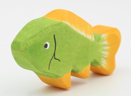 Holzspielwaren Ackermann Fisch aus Holz – Bauernhof Holzspielzeug, aus Schwäbischer Handarbeit (100% ökologisch) von Holzspielwaren Ackermann