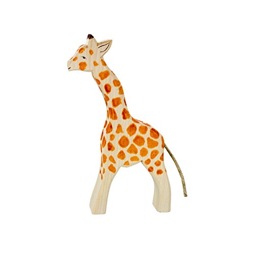 Holzspielwaren Ackermann Giraffe aus Holz – Zoo Holzspielzeug, aus Schwäbischer Handarbeit (100% ökologisch) von Holzspielwaren Ackermann