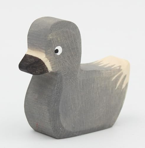 Holzspielwaren Ackermann Schwanküken aus Holz – Bauernhof Holzspielzeug, aus Schwäbischer Handarbeit (100% ökologisch) von Holzspielwaren Ackermann