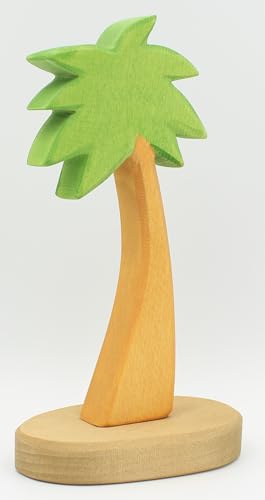 Palme aus Holz (klein) – Weihnachten/Zoo Holzspielzeug, aus Schwäbischer Handarbeit (100% ökologisch) von Holzspielwaren Ackermann