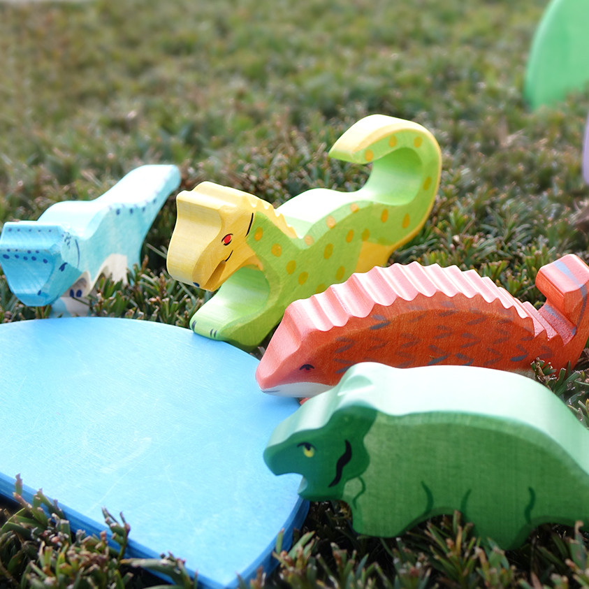 Holztiger Dinosaurier Set - Holztiger Dinosaurier Set - von Holztiger