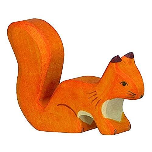 Holztiger Eichhörnchen, stehend, orange, 80107 von Holztiger
